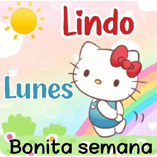 Hello Kitty Good Vibes 🌈