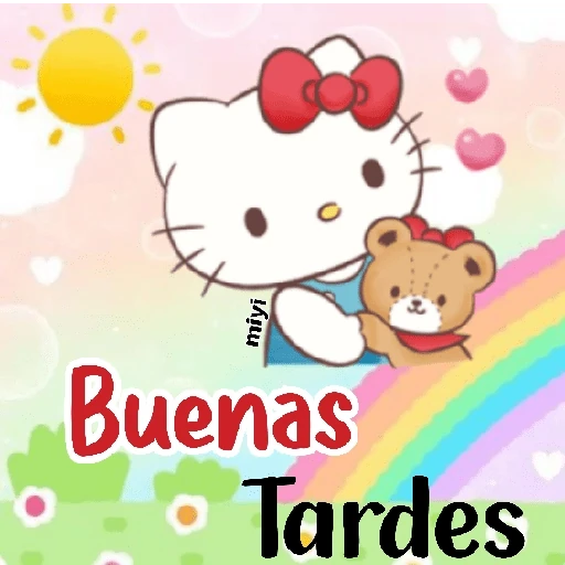Hello Kitty Good Vibes 🌈