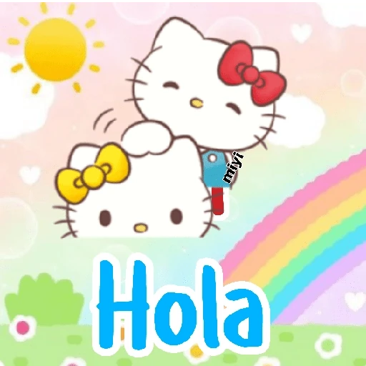 Hello Kitty Good Vibes 🌈