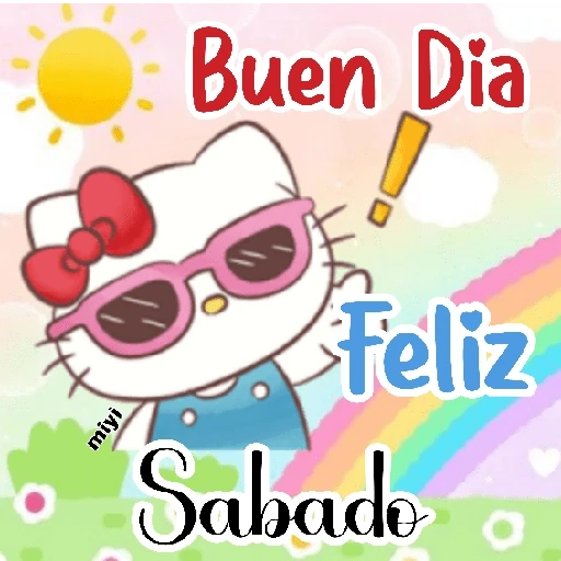 Hello Kitty Good Vibes 🌈