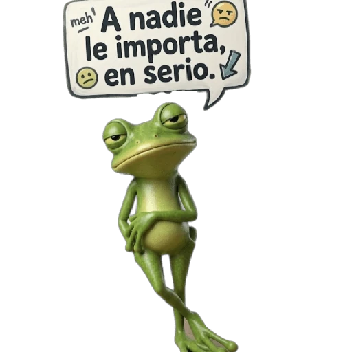 Problema tuyo papi 🐸☕