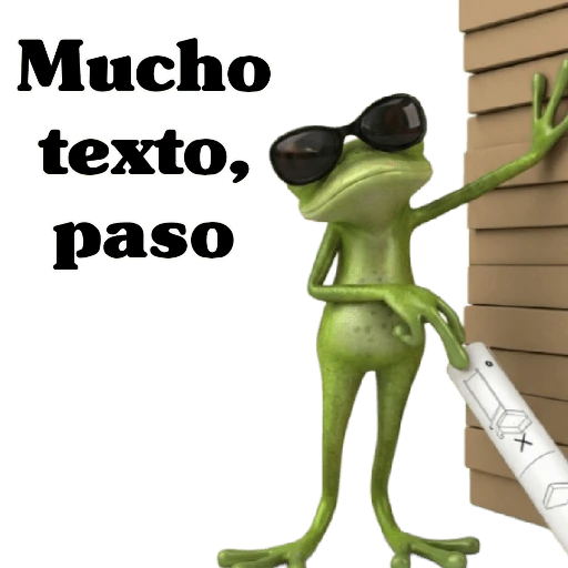 Problema tuyo papi 🐸☕