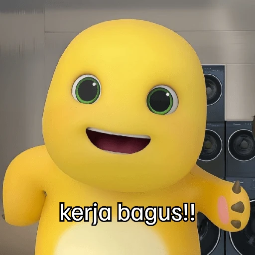 nailong dino kuning lucu