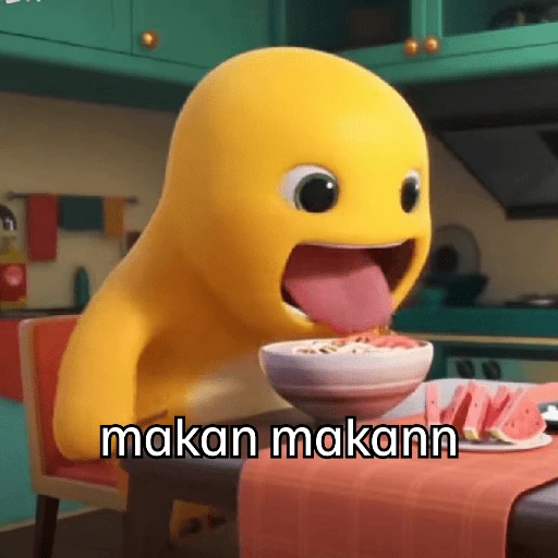 nailong dino kuning lucu