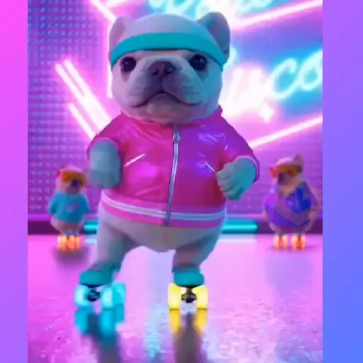 Perro Pibble 🐶 Tiktok🪩🌈 sticker 11