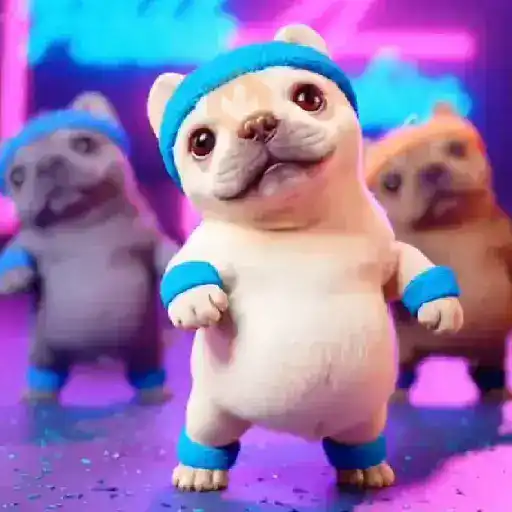 Perro Pibble 🐶 Tiktok🪩🌈 sticker 12