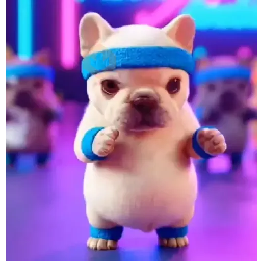 Perro Pibble 🐶 Tiktok🪩🌈 sticker 13