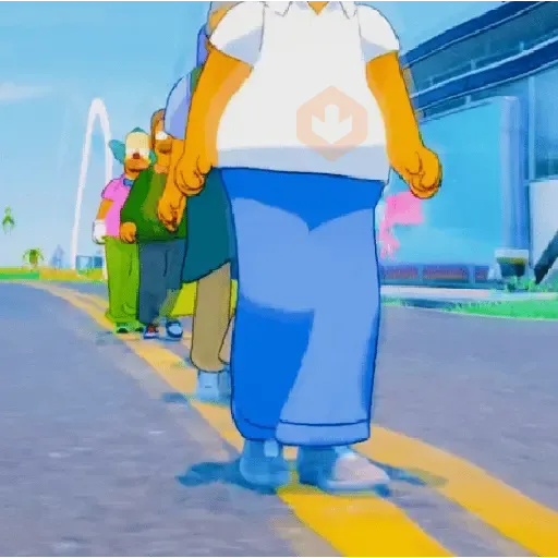 Los Simpson Baile🕺🏽TikTok🔥