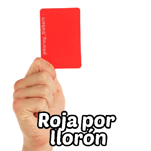 ❌🔴 Tarjeta Roja 🔴❌