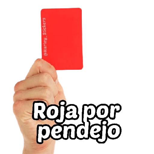 ❌🔴 Tarjeta Roja 🔴❌