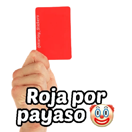 ❌🔴 Tarjeta Roja 🔴❌