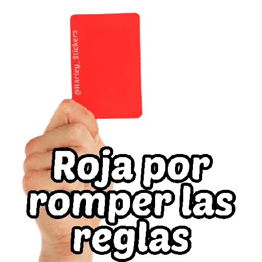❌🔴 Tarjeta Roja 🔴❌