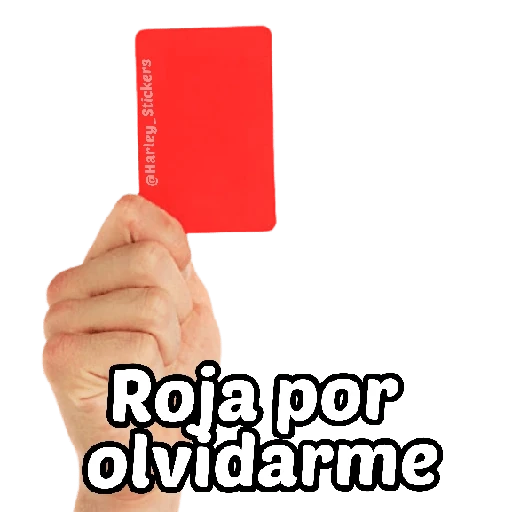 ❌🔴 Tarjeta Roja 🔴❌