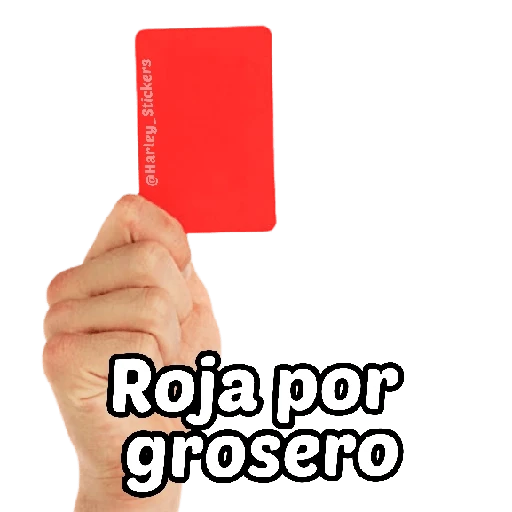 ❌🔴 Tarjeta Roja 🔴❌