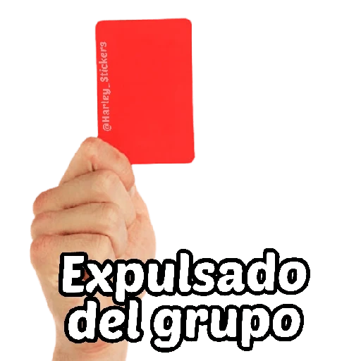 ❌🔴 Tarjeta Roja 🔴❌