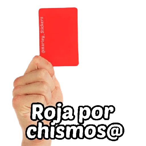 ❌🔴 Tarjeta Roja 🔴❌