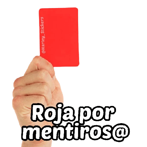 ❌🔴 Tarjeta Roja 🔴❌