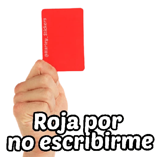 ❌🔴 Tarjeta Roja 🔴❌