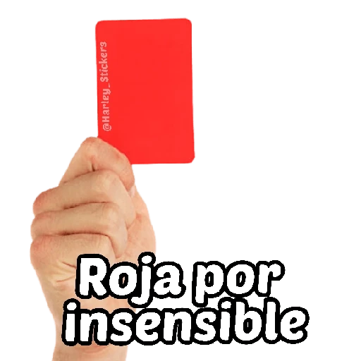 ❌🔴 Tarjeta Roja 🔴❌