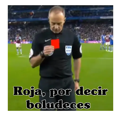 Memes Tarjeta roja 🟥❤️