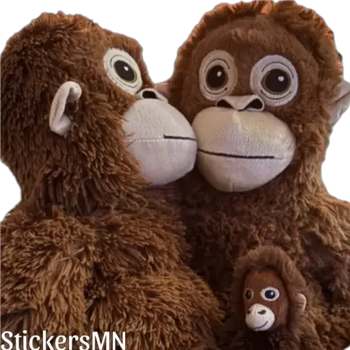 🐵Stuffed Monkey 🐒 @Stickers_MN