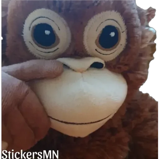 🐵Stuffed Monkey 🐒 @Stickers_MN