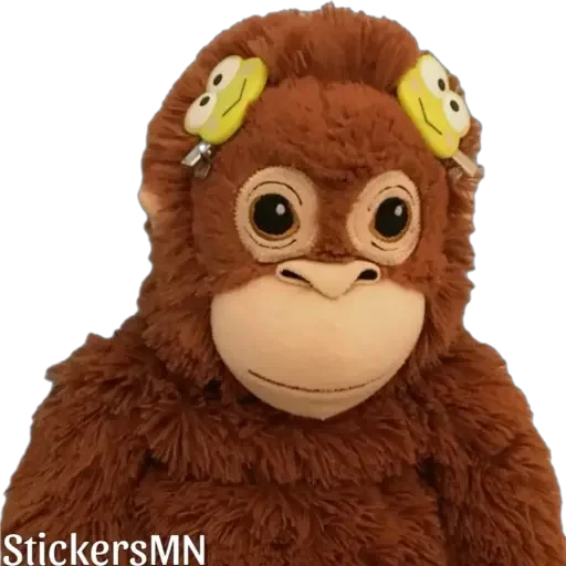 🐵Stuffed Monkey 🐒 @Stickers_MN