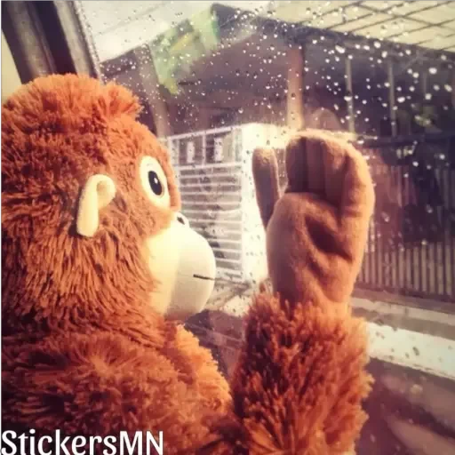 🐵Stuffed Monkey 🐒 @Stickers_MN