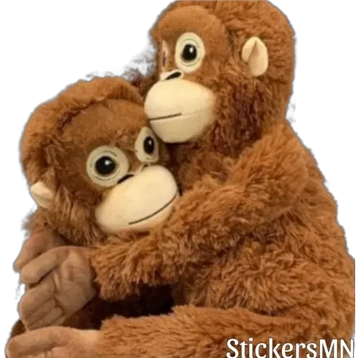 🐵Stuffed Monkey 🐒 @Stickers_MN
