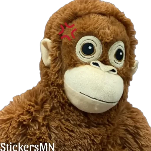 🐵Stuffed Monkey 🐒 @Stickers_MN