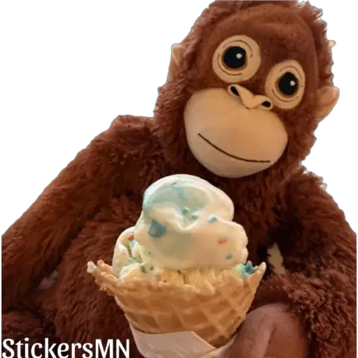 🐵Stuffed Monkey 🐒 @Stickers_MN