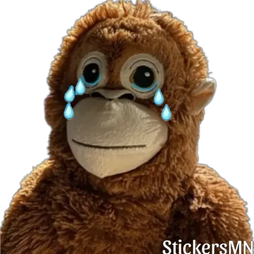 🐵Stuffed Monkey 🐒 @Stickers_MN
