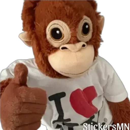 🐵Stuffed Monkey 🐒 @Stickers_MN