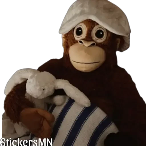 🐵Stuffed Monkey 🐒 @Stickers_MN