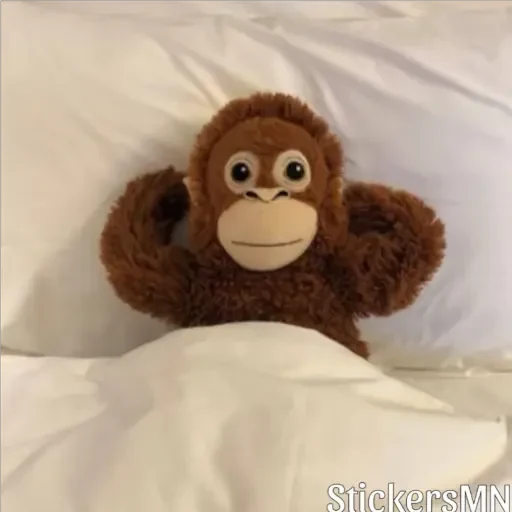 🐵Stuffed Monkey 🐒 @Stickers_MN