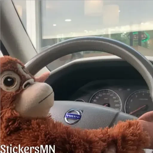 🐵Stuffed Monkey 🐒 @Stickers_MN