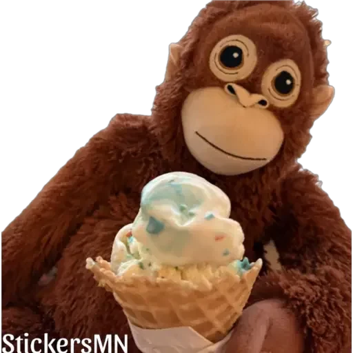 🐵Stuffed Monkey 🐒 @Stickers_MN preview