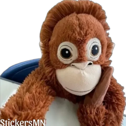 🐵Stuffed Monkey 🐒 @Stickers_MN