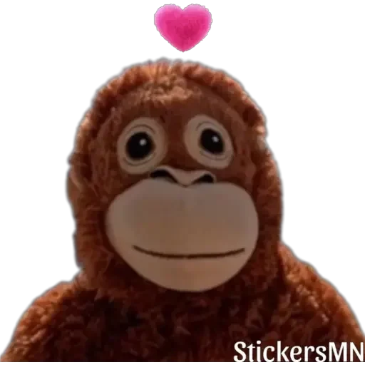 🐵Stuffed Monkey 🐒 @Stickers_MN