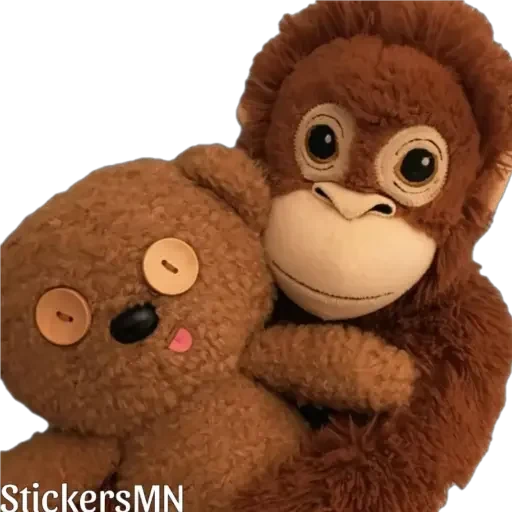 🐵Stuffed Monkey🐒 2 @Stickers_MN