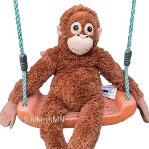 🐵Stuffed Monkey🐒 2 @Stickers_MN