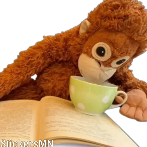 🐵Stuffed Monkey🐒 2 @Stickers_MN