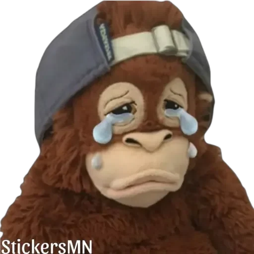 🐵Stuffed Monkey🐒 2 @Stickers_MN