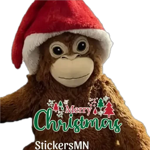 🐵Stuffed Monkey🐒 2 @Stickers_MN