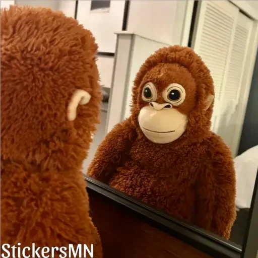 🐵Stuffed Monkey🐒 2 @Stickers_MN
