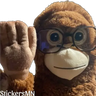 🐵Stuffed Monkey🐒 2 @Stickers_MN