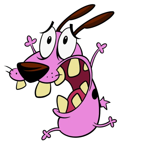 COURAGE THE COWARDLY DOG