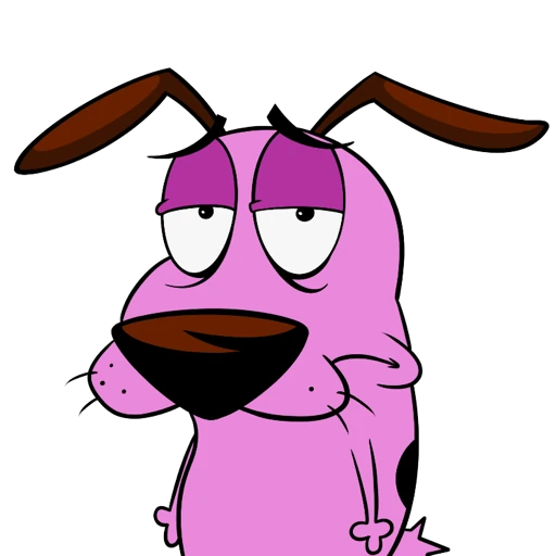 COURAGE THE COWARDLY DOG