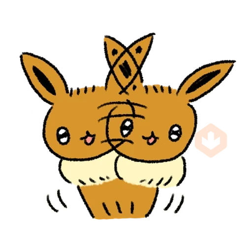 Pokémon: Eevee Stickers