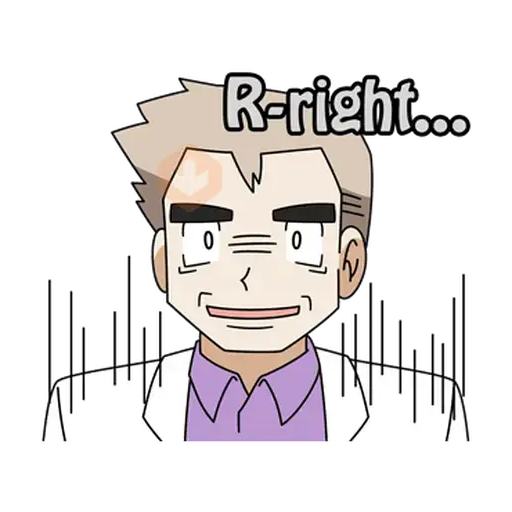 Pokémon: The Oaks sticker 15